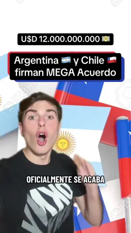 Argentina 🇦🇷 y Chile 🇨🇱 firmaron el Acuerdo Petrolero más grande de su historia por $12.000.000.000 de dólares 💸 hasta 2033  #politica #economia #chile #argentina #latinoamerica  