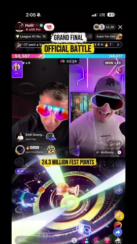 Thank you everyone we appreciate your presence 🫶❤️@Halil™️ @Hasan™️ @Alondra💎 @✨𝐅aheeda™️💫🤍 @™️🧚Starlight🧚™️ @Nini™️ @Daisy 💕 @🇯🇵Yuki™️🐺 @Rita™️ @Highlights of Halil™️ @Анастасия @Angel✨ @ROOTKIT ΔΩ7 @SEVO™️🖤🏁🇦🇿🇨🇭 @KnownForm 🍩 @Demian™️ #foryoupageofficial #livefest25highlights #officialbattle #wolverineedits #foryoupage 