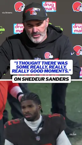 Kevin Stefanski and Myles Garrett on Shedeur Sanders Week 14 performance #nfl #browns #shedeursanders 