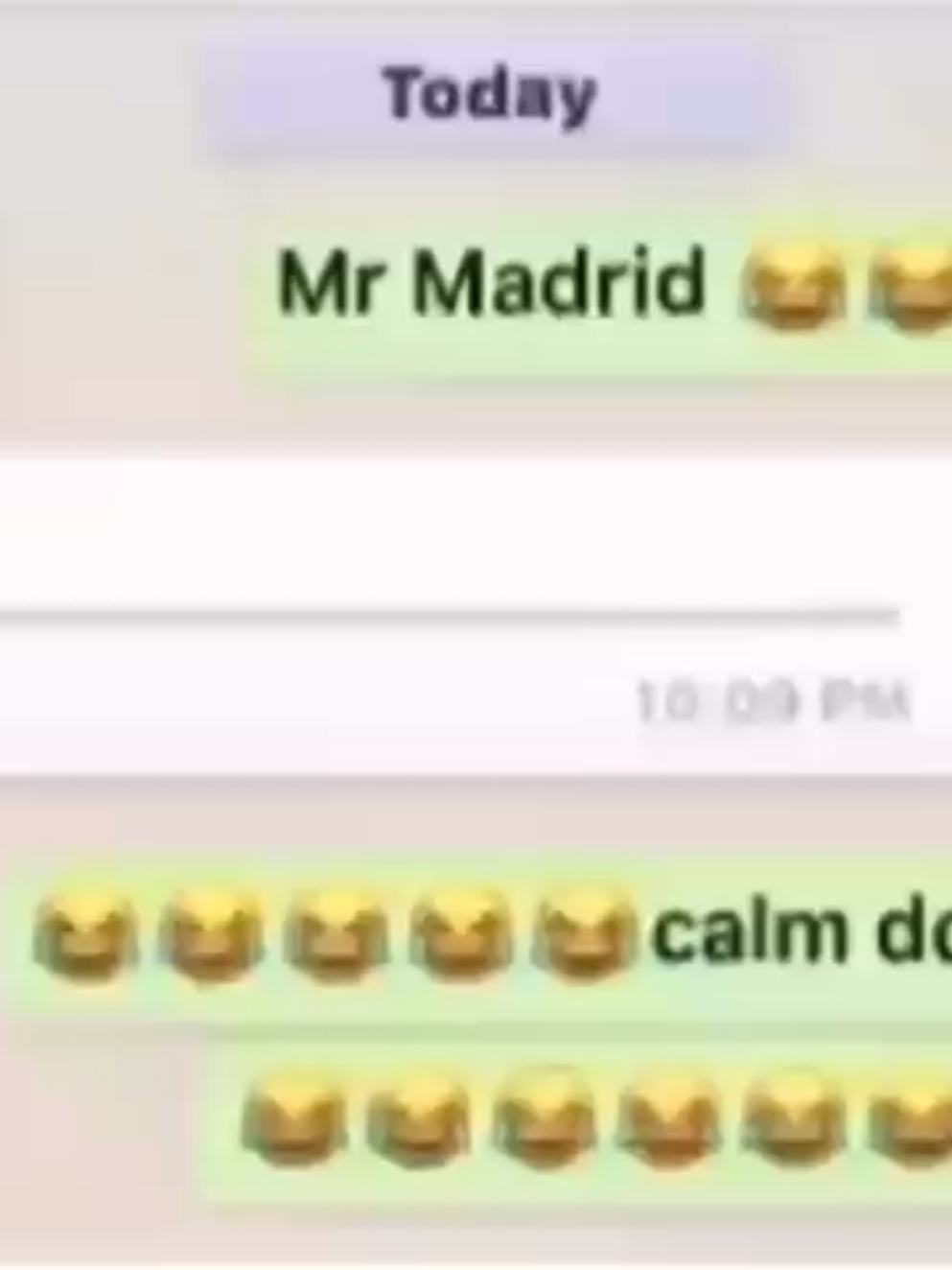 Disgrace say real Madrid 