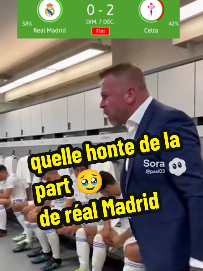 quelle honte le réal Madrid #videoviral #footballtiktok #tiktokviral #viral #madrid 