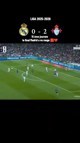 Réal Madrid Vs Celta Vigo aujourd'hui, 15 ème journée de la Liga 2025-2026 . le Real Madrid est malade 💊🌡️🩺 #liga #réalmadrid #foot #for 