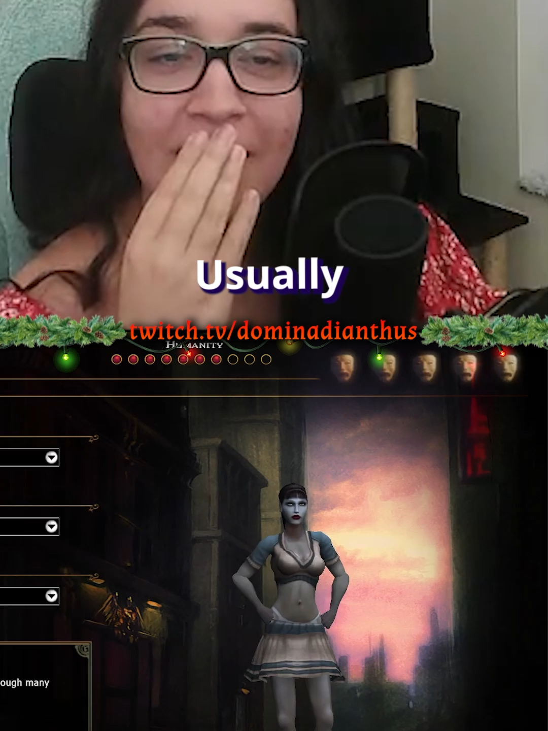 Vampire: The Masquerade - Bloodlines background options were.... unique #vtmbloodlines #vtmb #vampirethemasqueradebloodlines #vampirethemasquerade #vtm #gaming #games #rpg #troikagames #activision #paradoxinteractive #twitchstream #twitch #twitchstreamer #twitchclips