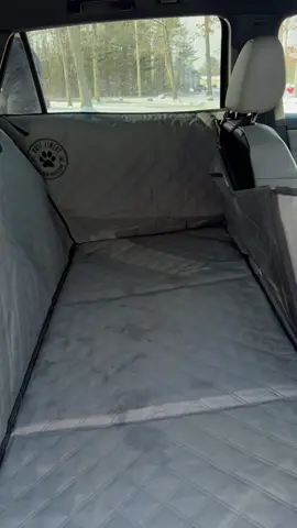 Replying to @Carrie Lynne every dog owner should have this backseat cover from ruff liner, It’s seriously the best! 