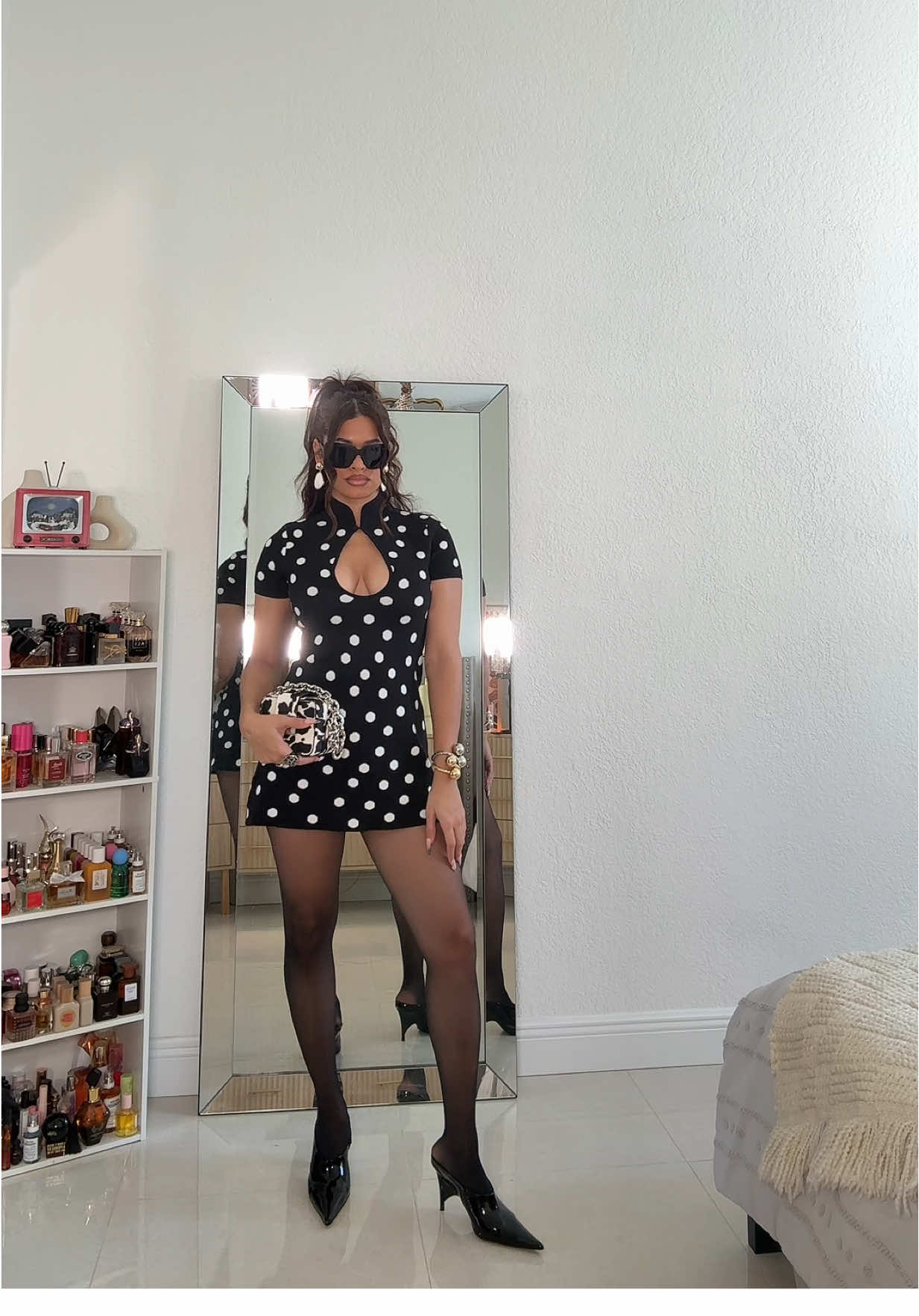 One of my favorite outfit🖤  #miamiartweek #artbasel #miamicontentcreator #fyp #latinacretor 