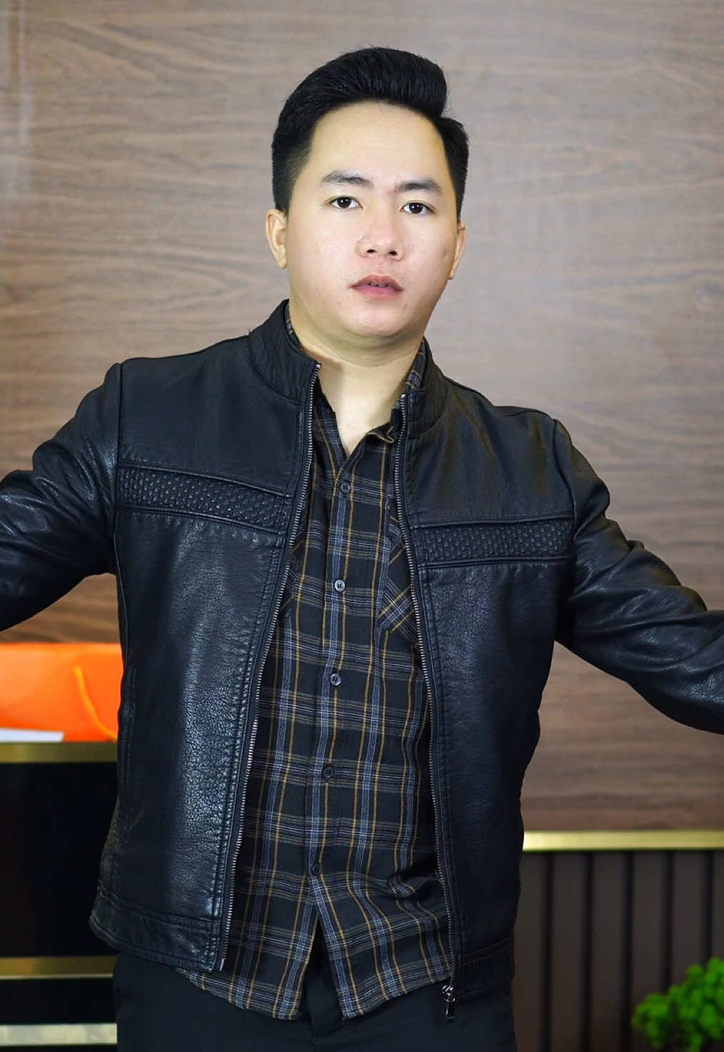 Áo da somi quần âu e có cả bác nào kết nhắn e ngay #aophaonam #aokhoacnam #xuhuongtiktok 