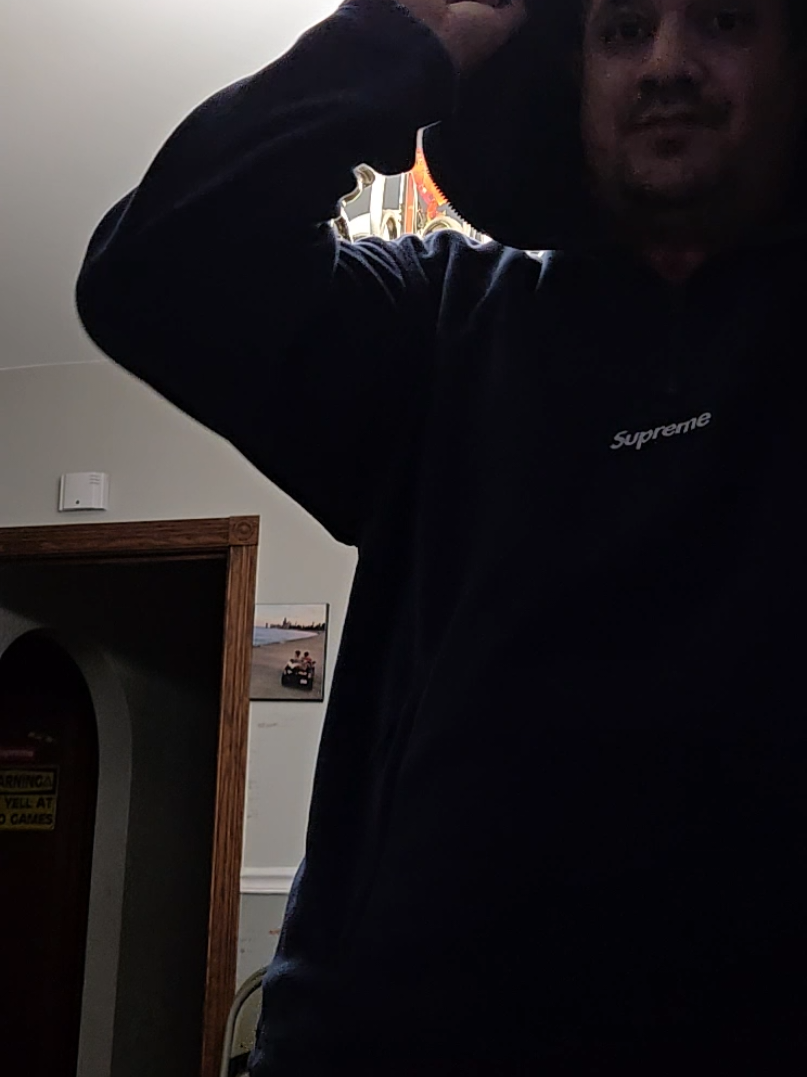 Supreme navy Polar Tech face mask half zip xxl unpacking   #Superme  #polartech #quarterzip 