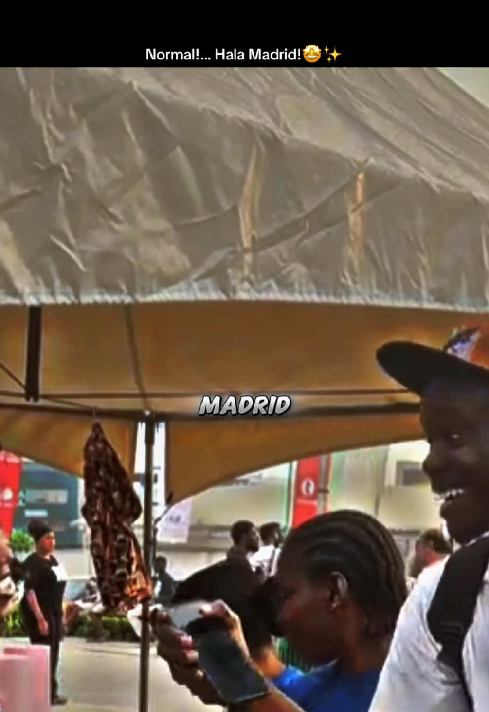 Everybody sabi!… You come, you collect🤩✨ #madrid #dinho 