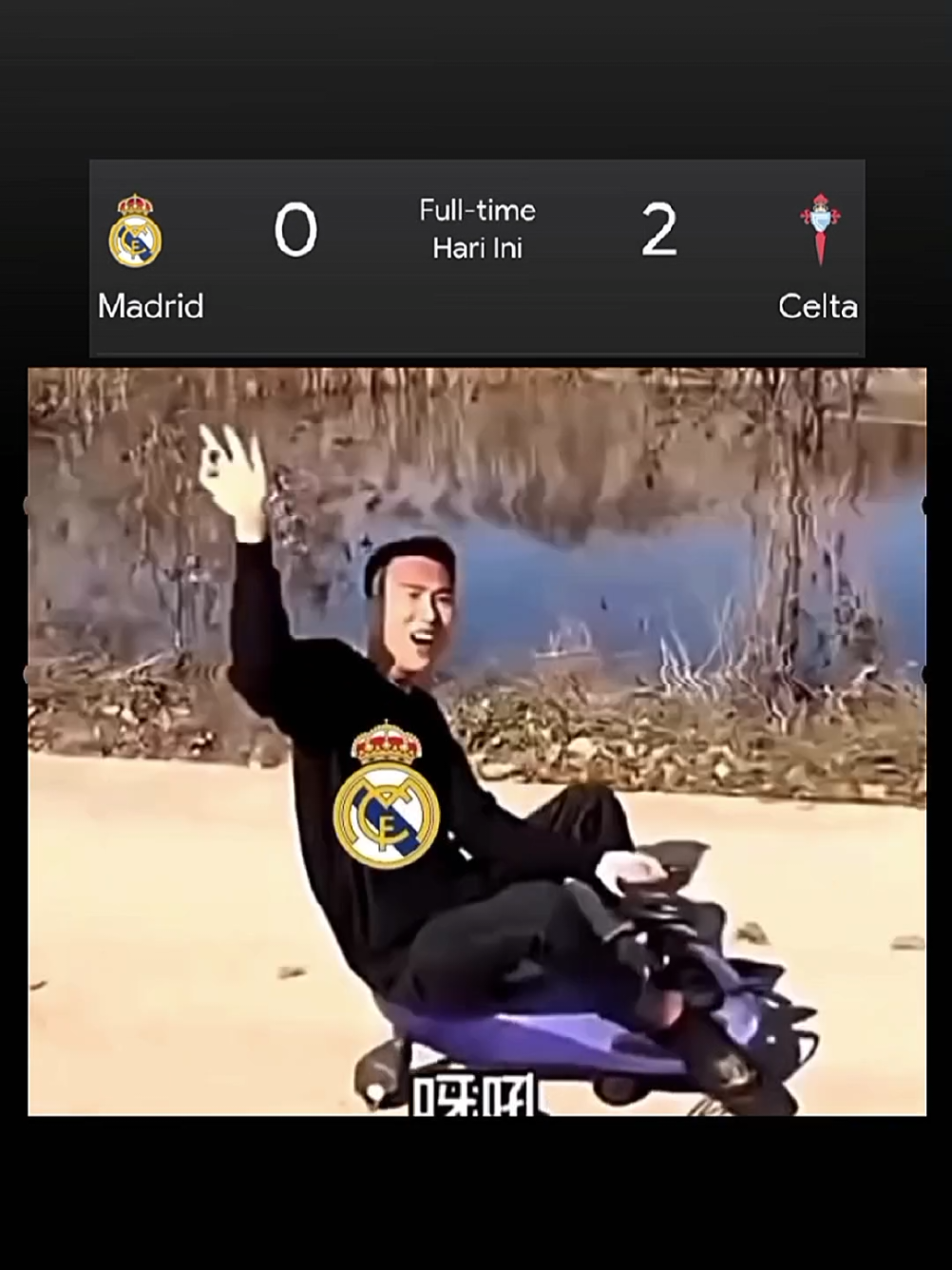 Madrid terpongkeng di kandang sendiri sama Celta Vigo🤣🤣🤣 sc 📹 : ig 441.idn #laliga #realmadrid #celtavigo #madridvscelta #fyp 