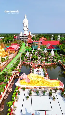 Chùa Vạn Phước Bình Đại Bến Tre #chuavanphuoc #chuavanphuocbentre #cuongleofficial #canhdep 