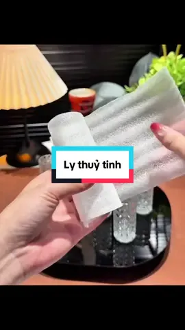 Ly thuỷ tinh pha lê #giadungtienich #giadungthongminh #binhcamhoa #lythuytinh 