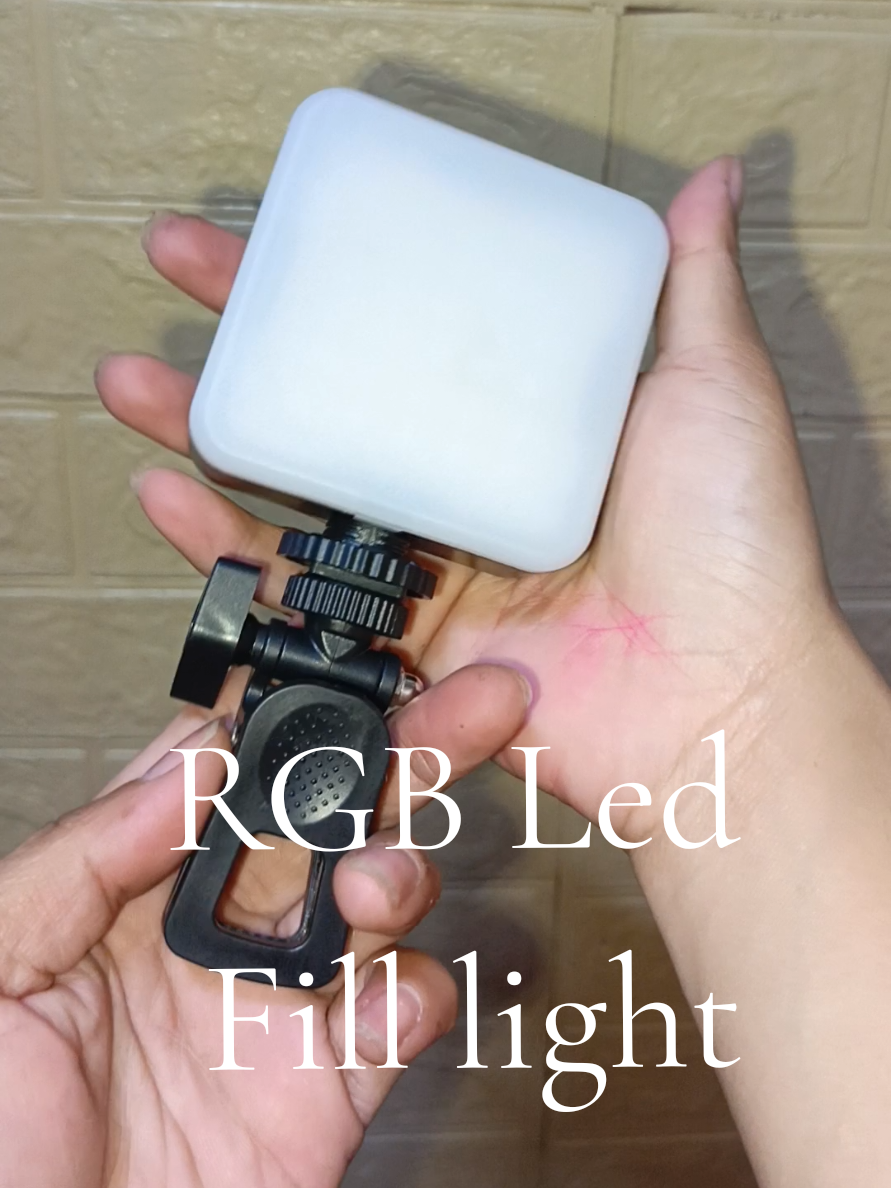 di ka gagasto ng mahal pra mas gumanda quality ng video mo #filllight #rgblights 