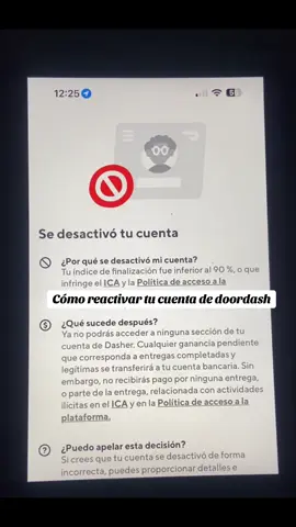 Cómo reactivar tu cuenta de doordash #Doordash #doordashdriver #doordashenespanol #doordashproblems #doordashdeactivation 