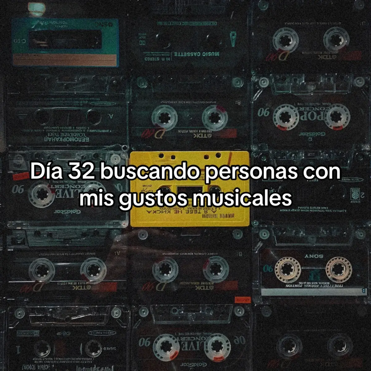 Día 32 buscando personas con mis gustos musicales