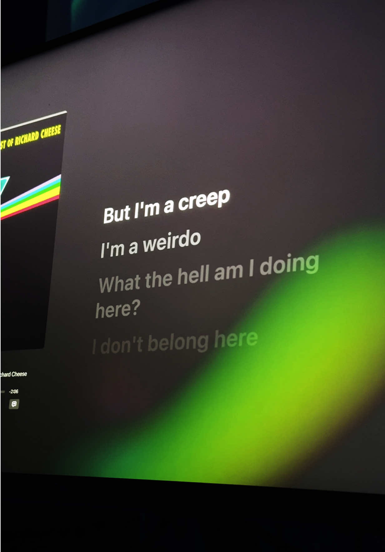 creep #richardcheese #radiohead #lyrics #songs #jazz 