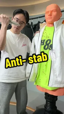 Anti- stab Jacket🥼#safety #knife 