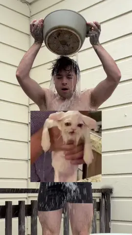 Winter morning cold shower. I regret letting them edit this. #coldshower #winter 