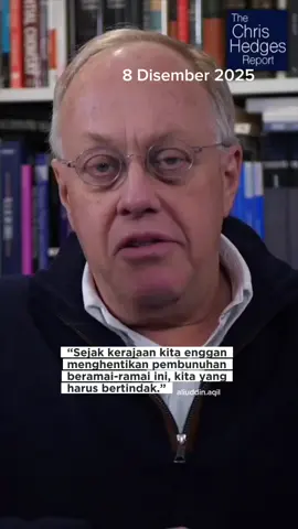 “Sejak kerajaan kita enggan menghentikan pembunuhan beramai-ramai ini, kita yang harus bertindak.” Wartawan Chris Hedges memberi amaran bahawa tujuh ahli Palestine Action di Britain telah menjalani mogok lapar selama lebih 30 hari, dengan nyawa mereka kini dalam keadaan berisiko. Mereka menuntut: - Jaminan pembebasan sementara   - Perbicaraan yang adil   - Pemansuhan undang-undang anti-keganasan yang digunakan untuk menindas protes aman   - Penutupan syarikat senjata Israel, terutamanya Elbit Systems   - Penghentian penganiayaan oleh pihak berkuasa   Walaupun tiada seorang pun yang disabitkan kesalahan, ramai ditahan melebihi had praperbicaraan yang sah, dan komunikasi serta hak asas mereka disekat. Sumber: Quds News Network