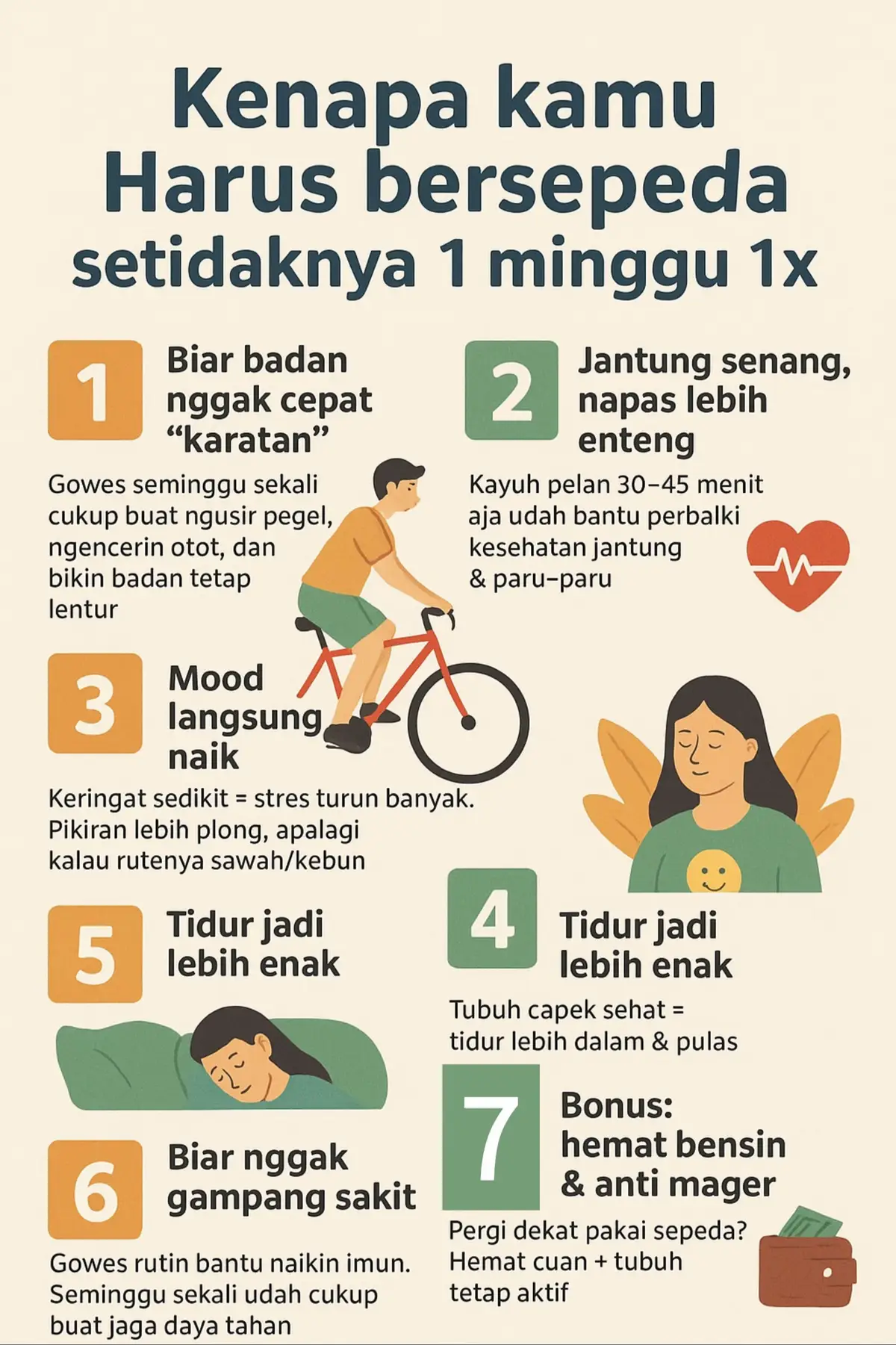 Klo kmu seminggu Gowes brapa x dalam 1minggu ?? #gowes #sehat #fyp #viral #videofyp 