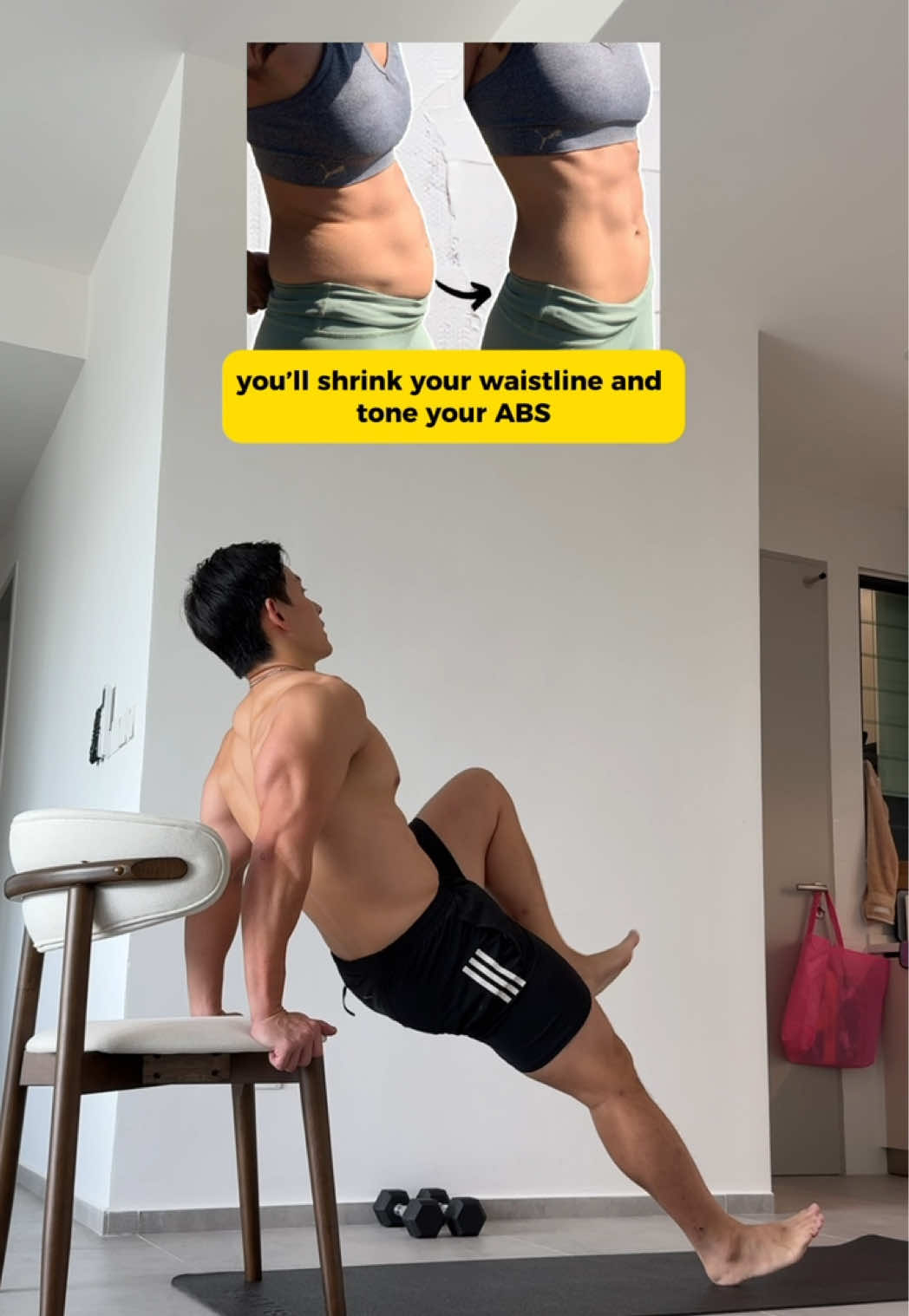 Slim, sculpt and tone full body beginner friendly routine at home and start seeing results within weeks✨#fyp #weightloss #health #wellness #exercise     