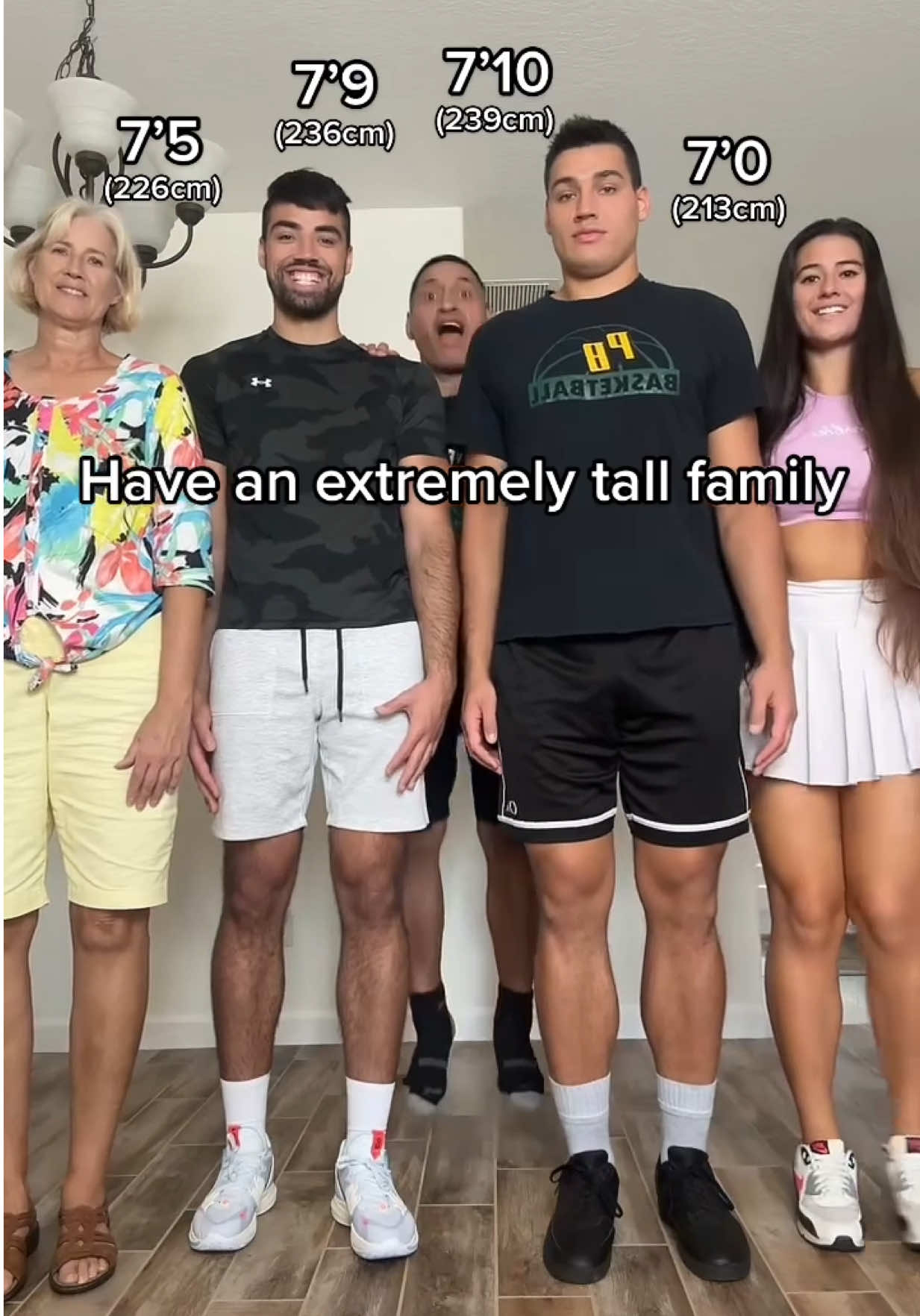 Dad misunderstood the assignment😂 #tall #family @Tall Team Temara 