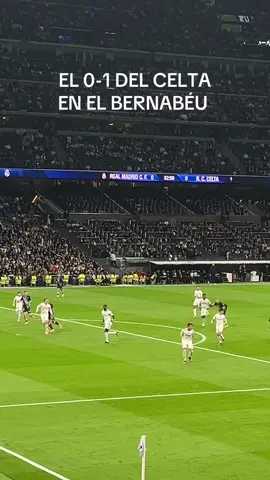 El primer gol del celta en su victoria en el Bernabéu #celta #rccelta #realmadrid #bernabeu #laliga 