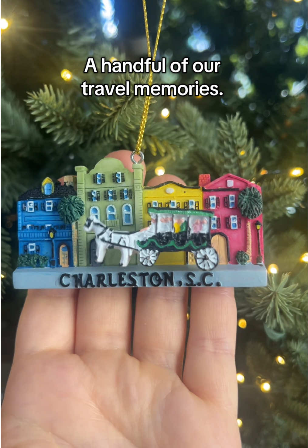 Travel memories! Only missing about 10 counties and a dozen states, because sometimes we forget 🤭. #travel #traveltiktok #traveltree #christmasornaments #souvenir 