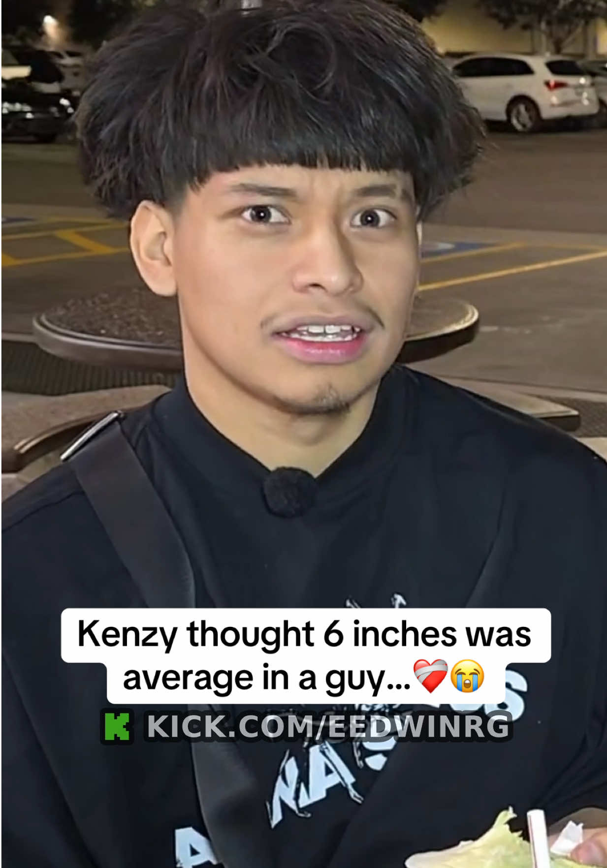 Kenzy thought 6 inches was average in a guy…❤️‍🩹😭#edwinrg #kenzy #fyp 