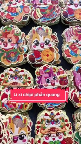 Lì xì chipi phản quang 2 mặt#lixi #lixichipi #tet2026 