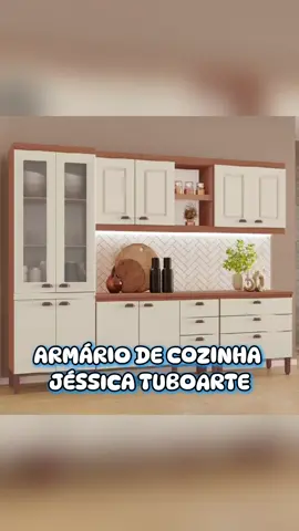 Encantada e Apaixonada nesse Armário de Cozinha Jéssica Tuboarte ✨