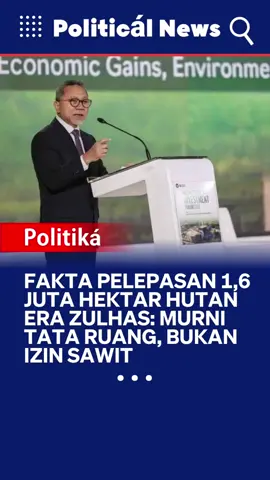 Pelepasan kawasan hutan seluas 1,6 juta hektar di Provinsi Riau pada era Menteri Kehutanan Zulkifli Hasan (Zulhas) tahun 2009-2014 murni merupakan bagian dari penataan ruang, bukan pemberian izin konsesi kebun sawit. Dasar Hukum Keputusan Kebijakan ini tertuang dalam Surat Keputusan (SK) Menteri Kehutanan Nomor 673/Menhut-II/2014 dan SK 878/Menhut-II/2014 yang ditandatangani Zulhas di akhir masa jabatannya. Dokumen tersebut secara eksplisit menyebutkan perubahan peruntukan kawasan hutan menjadi bukan kawasan hutan untuk mendukung tata ruang provinsi. Penjelasan Eks Sekjen Kemenhut Hadi Daryanto, mantan Sekretaris Jenderal Kementerian Kehutanan era Zulhas, menegaskan bahwa pelepasan lahan seluas 1.638.294 hektare tidak berkaitan dengan korporasi sawit, melainkan akibat pemekaran kota dan kabupaten serta kebutuhan infrastruktur. Tujuannya memberikan kepastian hukum bagi masyarakat setempat agar pemukiman dan lahan garapan tidak dianggap ilegal. Konteks Polemik Terkini Isu ini kembali mencuat belakangan ini di tengah tudingan kerusakan lingkungan akibat ekspansi sawit, namun penjelasan resmi menegaskan bahwa keputusan tersebut terbatas pada tata ruang provinsi tanpa kaitan bisnis perkebunan. Hadi menambahkan bahwa hanya 1,6 juta hektare yang ditetapkan untuk keperluan tersebut, bukan lebih luas untuk kepentingan korporasi.