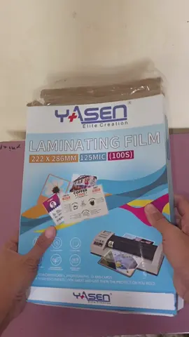 mura na pero maganda ang quality ng lmainating film.  #laminatingfilm #laminate #craft #DIY @craftave 