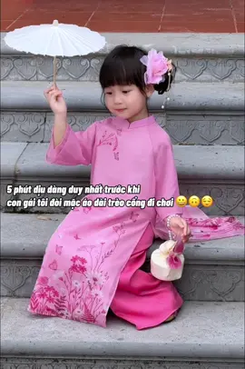 Áo dài Nguyệt Vy- BST Áo dài Tết 2026 cho mẹ và bé ❤️ #aodaitet #aodaimebe #aodaibegai #tet2026 #econice 