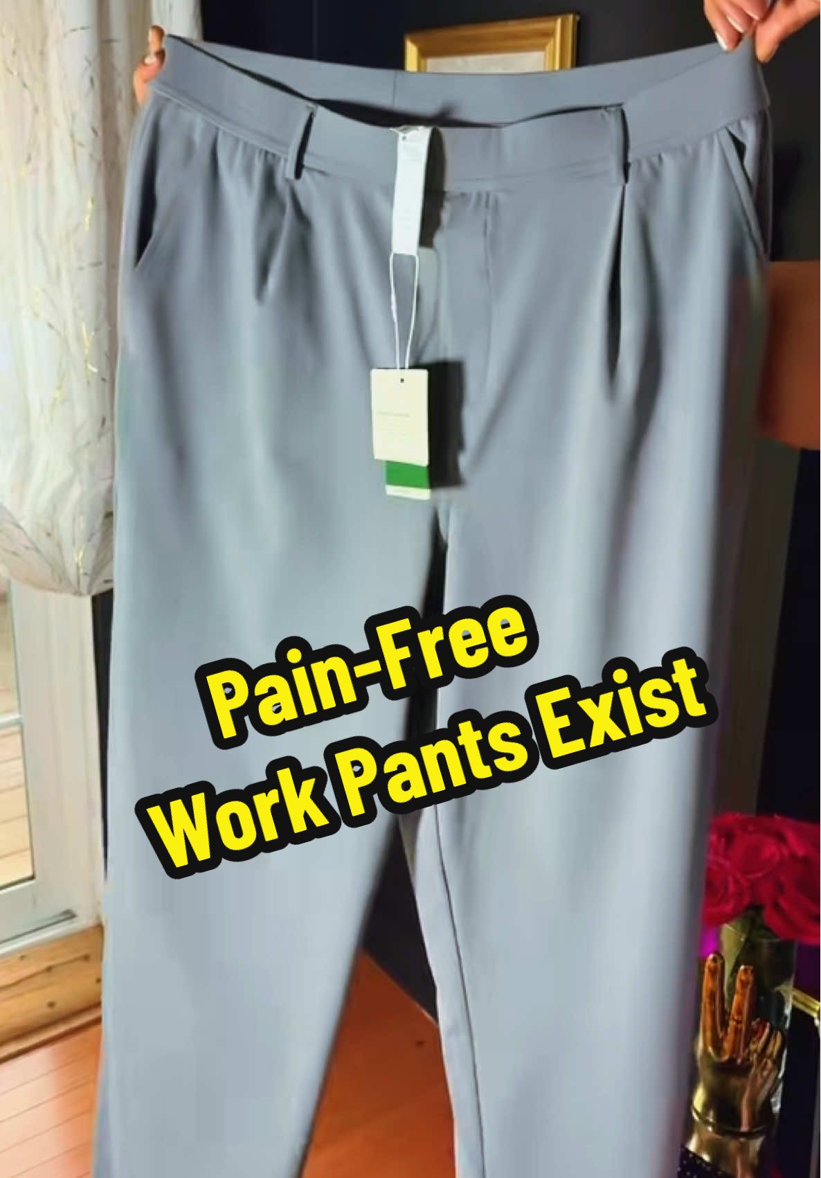 If you sit at a desk all day, bloated by noon, or feel like your waistband is personally attacking you…these are for YOU 😭 The first work pants I’ve worn that actually stretch when I sit, don’t cut into my stomach, and still look office-appropriate. No hard waistband. No stiff fabric. No suffering through your shift just to look “put together.” They’re tagged right here while they’re still in stock ⬇️ Don’t wait until your size is gone. @Halara_official #tiktokshopHolidayHaul  #workwear #officeoutfits #halaraworkpants #tallgirlfashion  