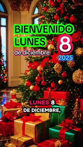 Bienvenido lunes 08 de diciembre de 2025, octavo día, buen semana, Oración de la mañana, Muchas bendiciones, Gracias a Dios, Nuevo día, Buenos días, Lindo día, Feliz día, Excelente día con todos 🌎☕🌷#BuenosDias #Bienvenidos 