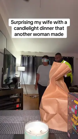 She better dig in lol 🤣 #couplecomedy #fypシ゚viral #husbandwife #shaexchris #funny 