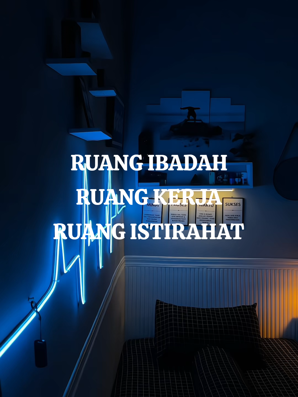 segini dulu gak papa kan yang penting memberi kenyamanan🥺 #kamaraesthetic #hiasandinding #fy 