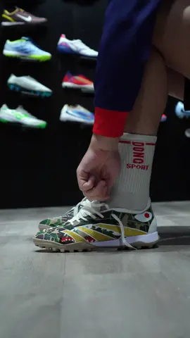 Lên chân Predator Bape #predatorbape 