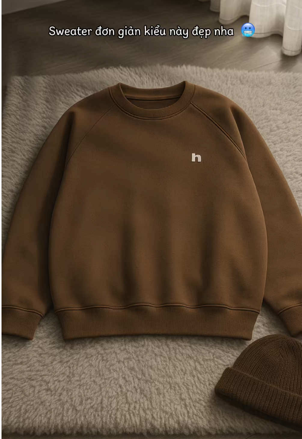 Áo sweater JULIDO chất vải nỉ hai da #sweater #xuhuong #julido 