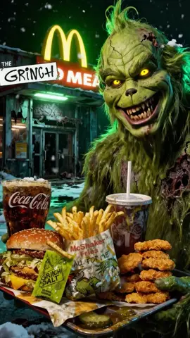 McDonald’s dropped the Grinch Meal… but nobody’s talking about how wild the nutrition is 😳💚🍔 The calories… the sodium… the sugar… bro this meal is a FULL mission. Watch till the end.