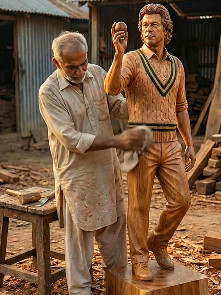 I Made Imran Khan cricket Memories 🏏 #imrankhan #imrankhanlovers #imrankhanpti #minecrft #fyp 