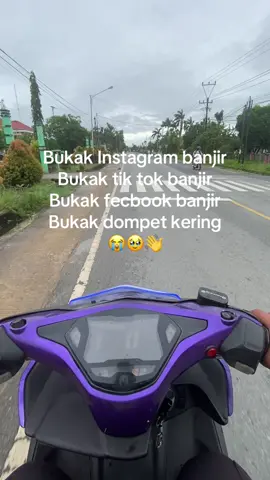 Banjir di mana - mana #pontianak #mempawah #banjir #hujan🌧️ 