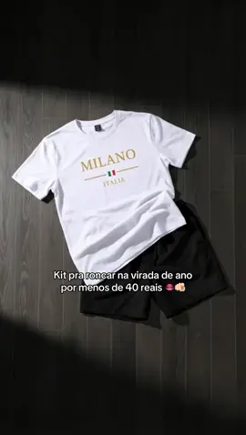 Kit Short + Camiseta #modamasculina #TikTokShopBr 