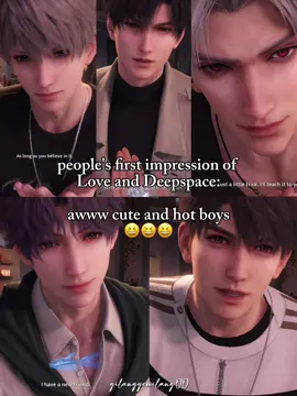 an updated version of this video that i made last year, now with caleb as a love interest! started for the cute boys, stayed for the angst apparently 🙂‍↕️ #lndsea #loveanddeepspace #fyp #xavier #zayne rafayel sylus caleb lnd lads