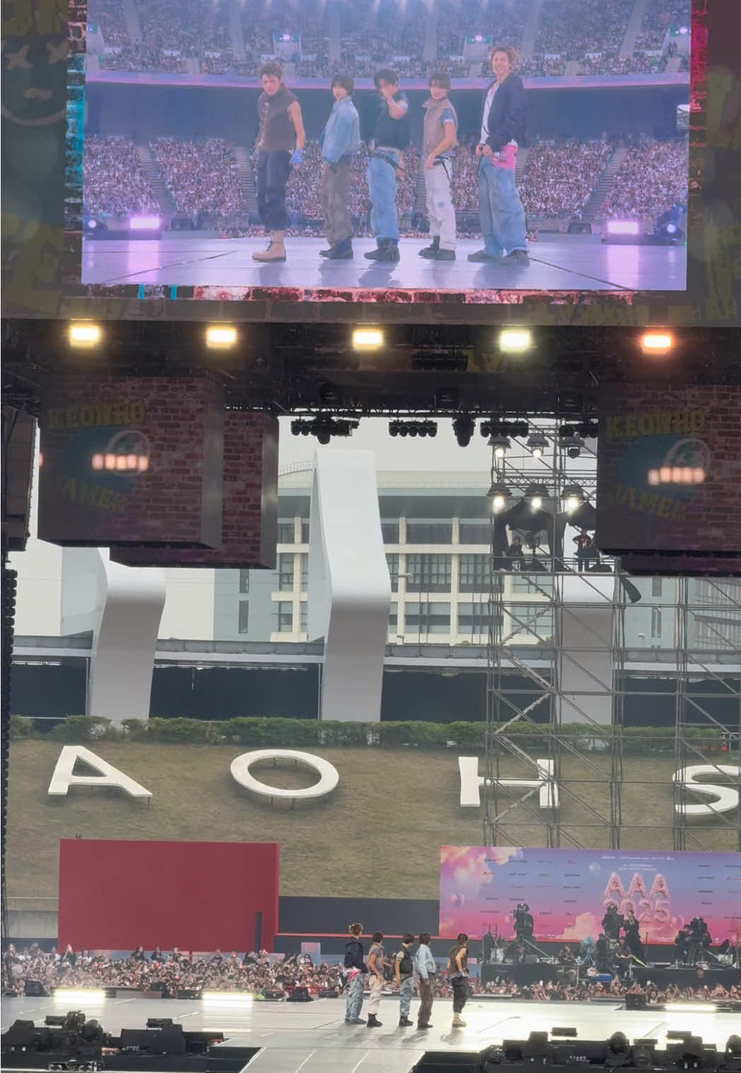 5位弟弟都好帥😻 現場的應援聲還非常大 然後我一定要說 聽過 『吳麗萍好像踏丟賽』之後一整個回不去了😹 #AAA #asiaartistawards2025 #cortis #go @CORTIS 