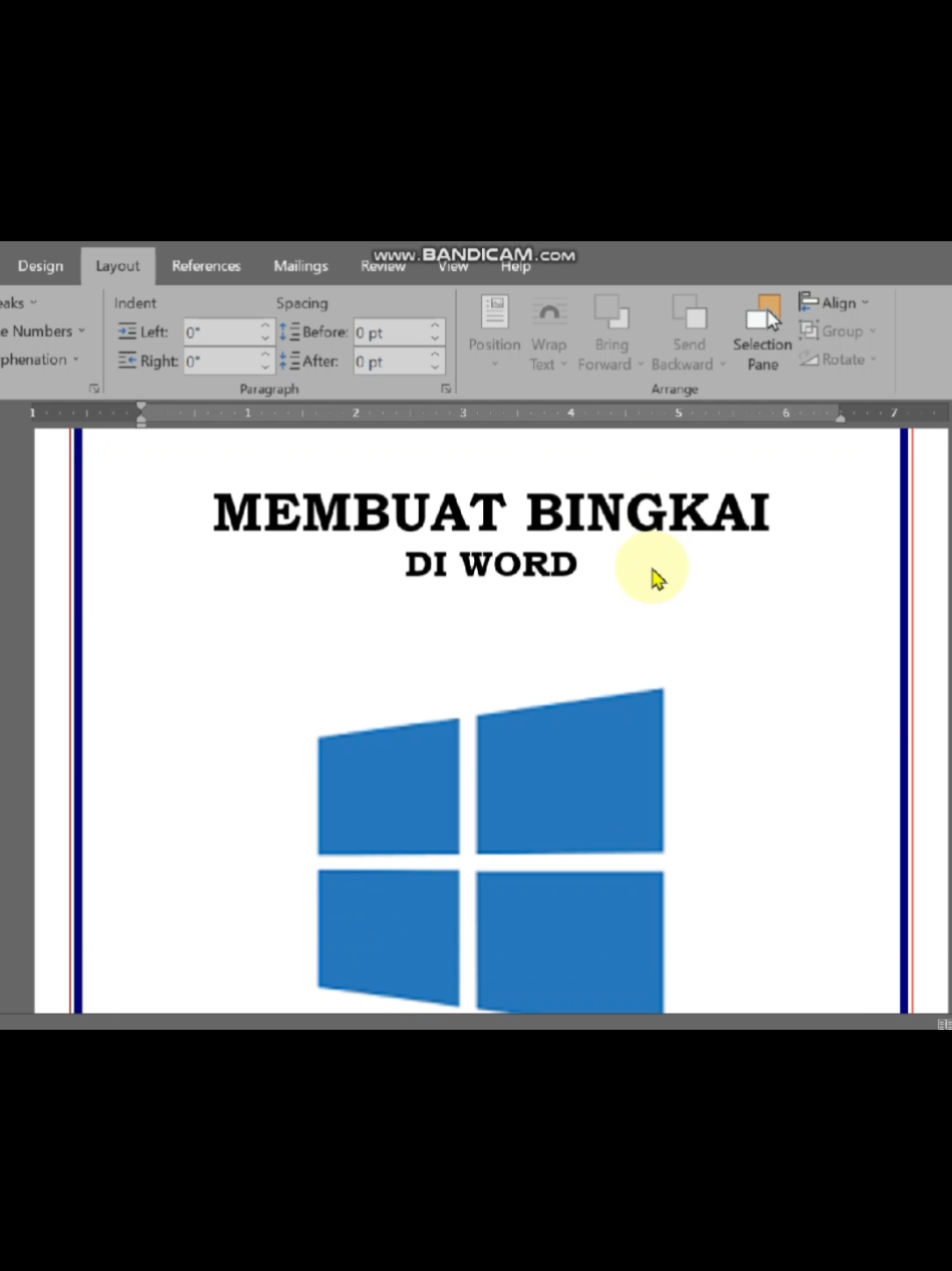 membuat bingkai otomatis di word #membuatbingkaidiword #trikword  @𝘚𝘢𝘶𝘯𝘨_𝘪𝘫𝘰 @Bu Niken @༻꫞ 𝑎𝑙𝑒𝑥𝑎 ꫞༺ @Romeo 