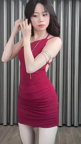 Đầm đan dây cột lệch đuôi cá dáng dài #đầm #cộtlech #đuôicá #dài #thoitrangnu 