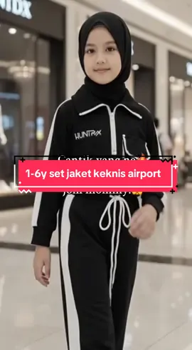 Peminat outfit yg trendy kena grab item ne🫣 material selesa sesuai untuk anak2 #jaketbudak #airportoutfit #kisaoutfit #masukberandafyp 