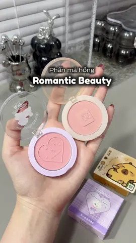 Phấn má hồng ROMANTIC mua 1 🎁 4 nè 🎉 ##phanmahong##romantic##makeup##xuhuong##viral