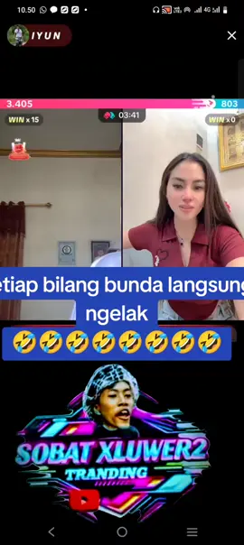 keseruan mas iyun apa bila di bilang bunda fauzan langsung macet🤣🤣🤣🤣@𝙄 𝙔 𝙐 𝙉 @𝗞𝗕𝗕𝗠 #sobatngaret #oscarfarm #keluargakluwer #livehighlights #kamibersamamasiyun 